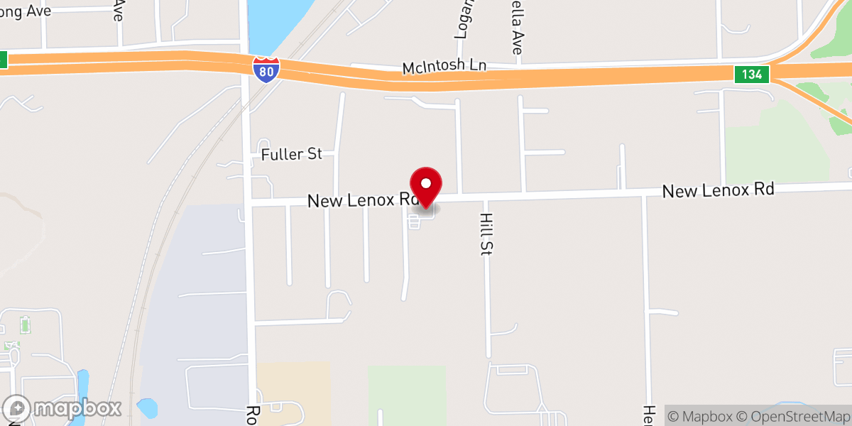 Map showing location of Gospel Life Church