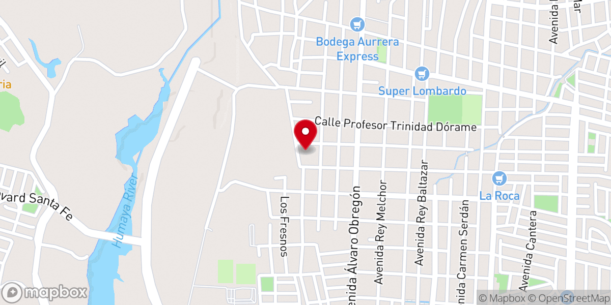 Map showing location of Pozo De Jacob Iglesia Cristiana Interdenominacional A.R