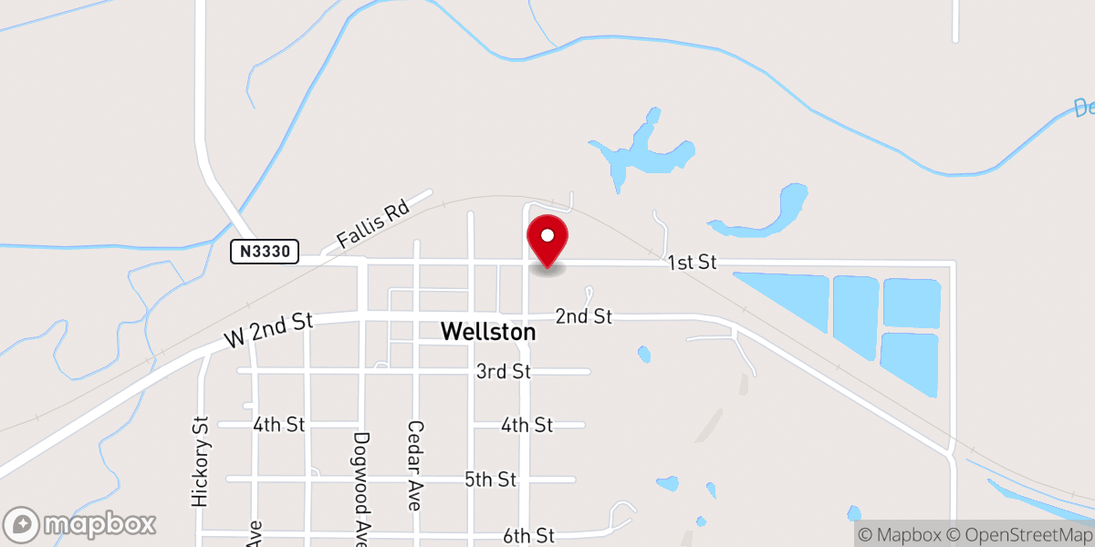 Map showing location of Trinity Southern Baptist Church