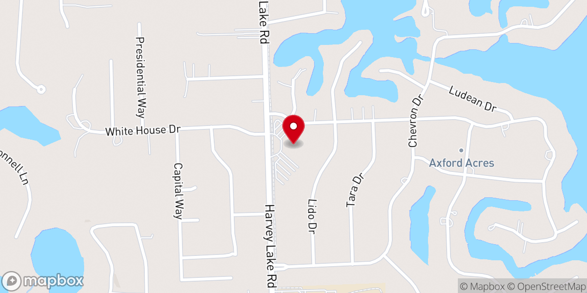 Map showing location of Church of the Holy Spirit - Food Distribution Center