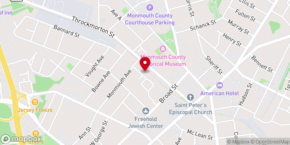 Map showing location of New Hope Foundation