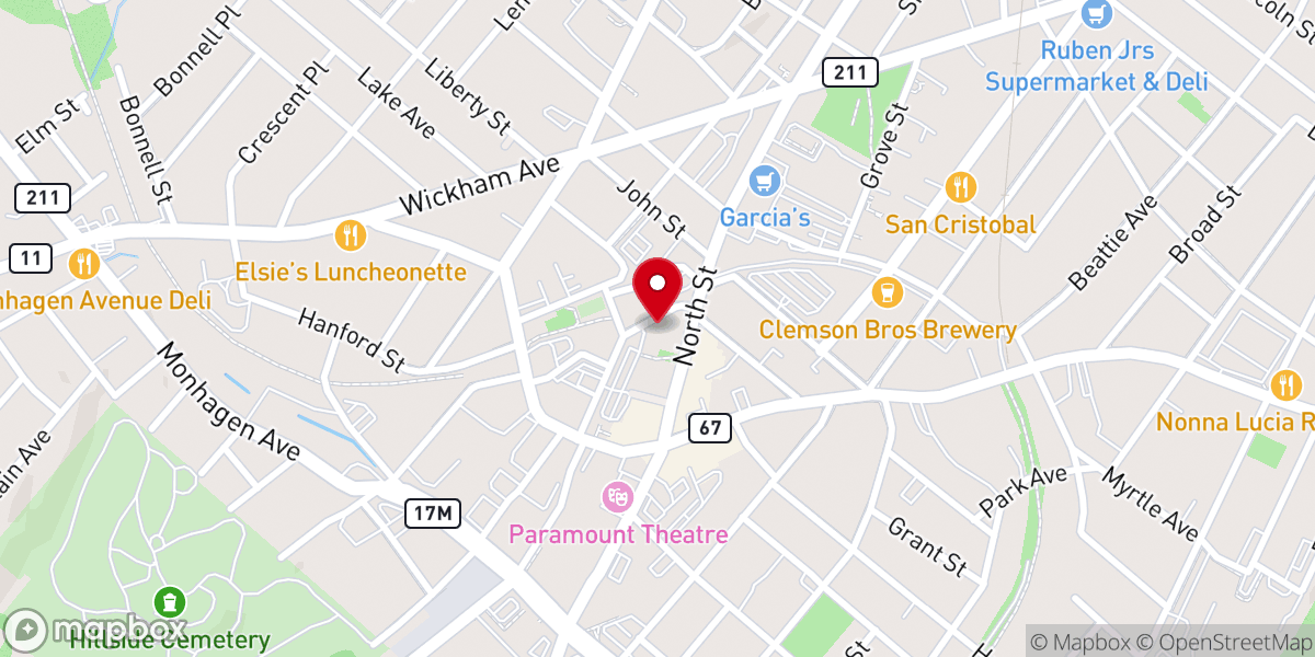 Map showing location of Guild of St Margaret