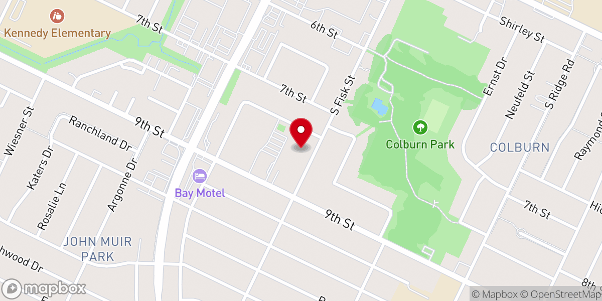 Map showing location of Holy Family Catholic School