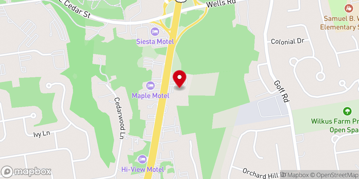 Map showing location of LifeWay Learning Center