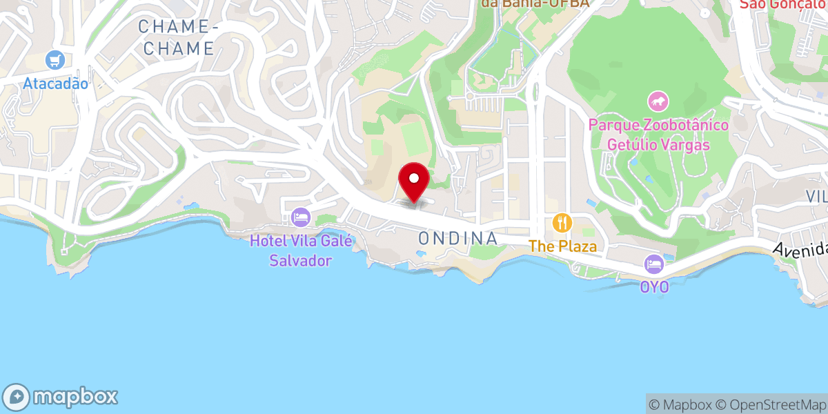 Map showing location of Paróquia da Ressurreição do Senhor