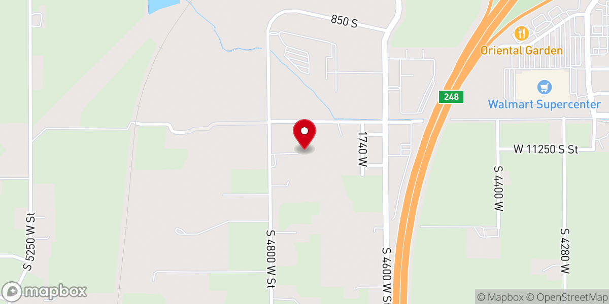 Map showing location of St. Xenia Orthodox Church