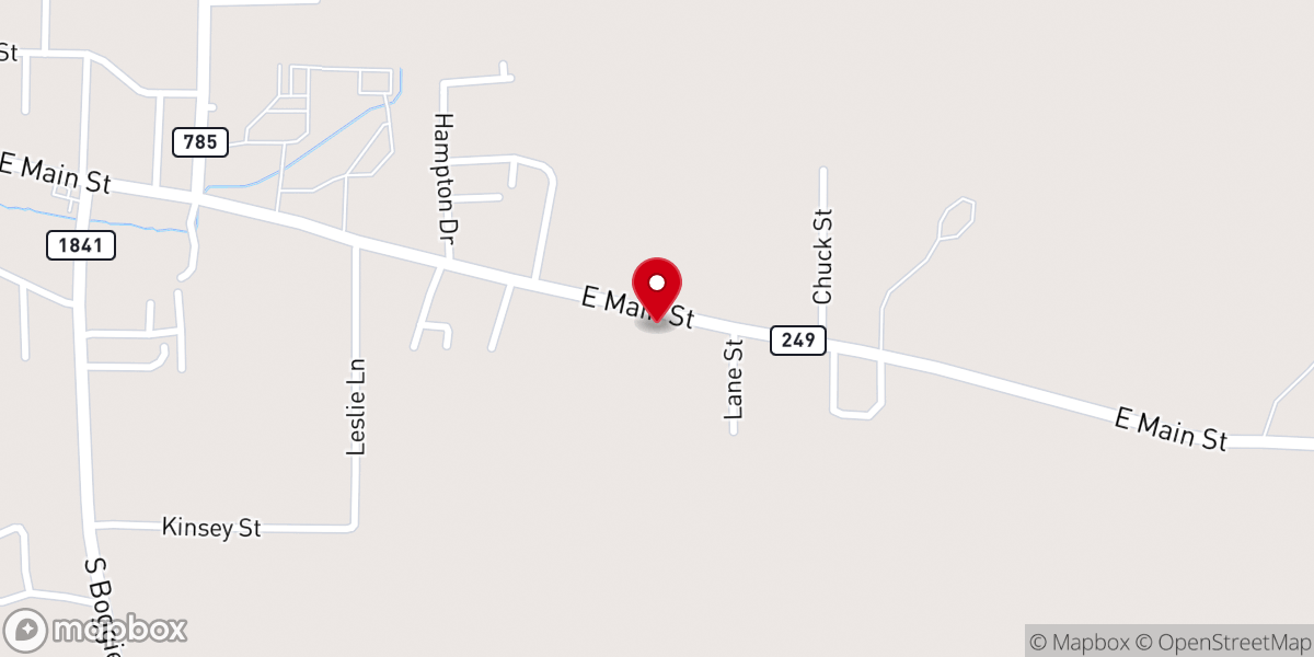 Map showing location of Atlanta Church of God