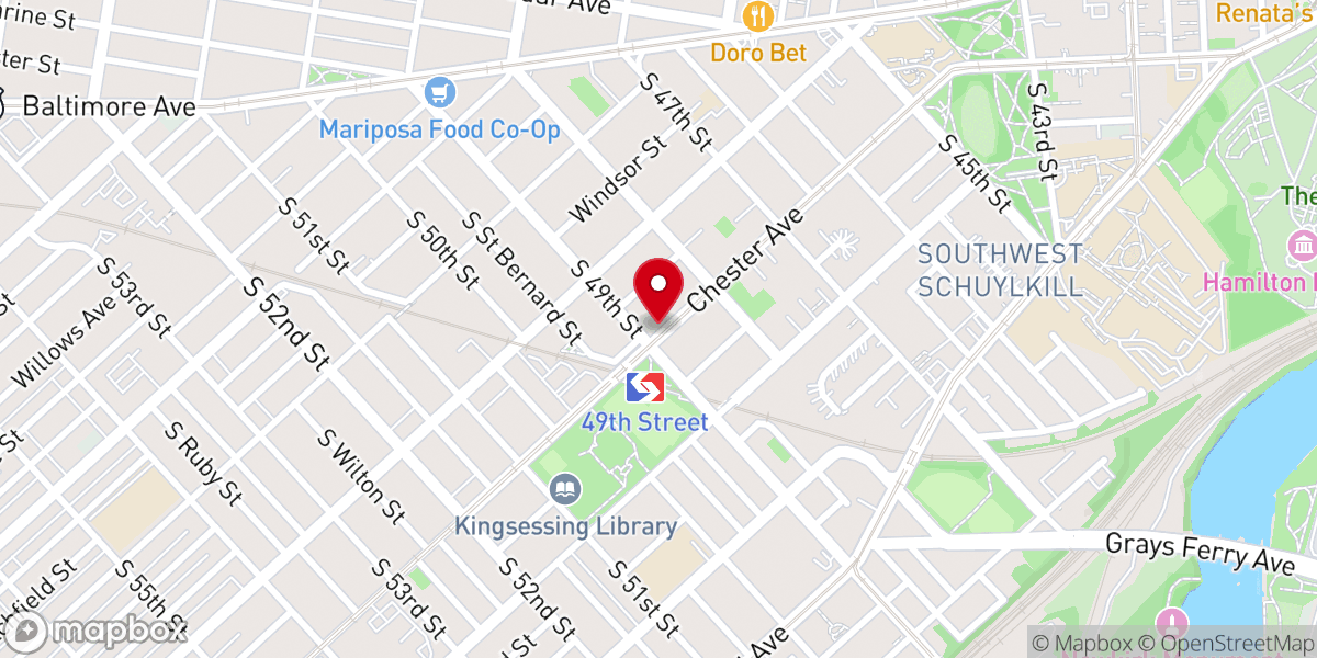 Map showing location of The Church of God in the Word