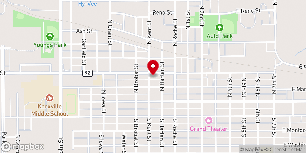 Map showing location of Apostolic Church