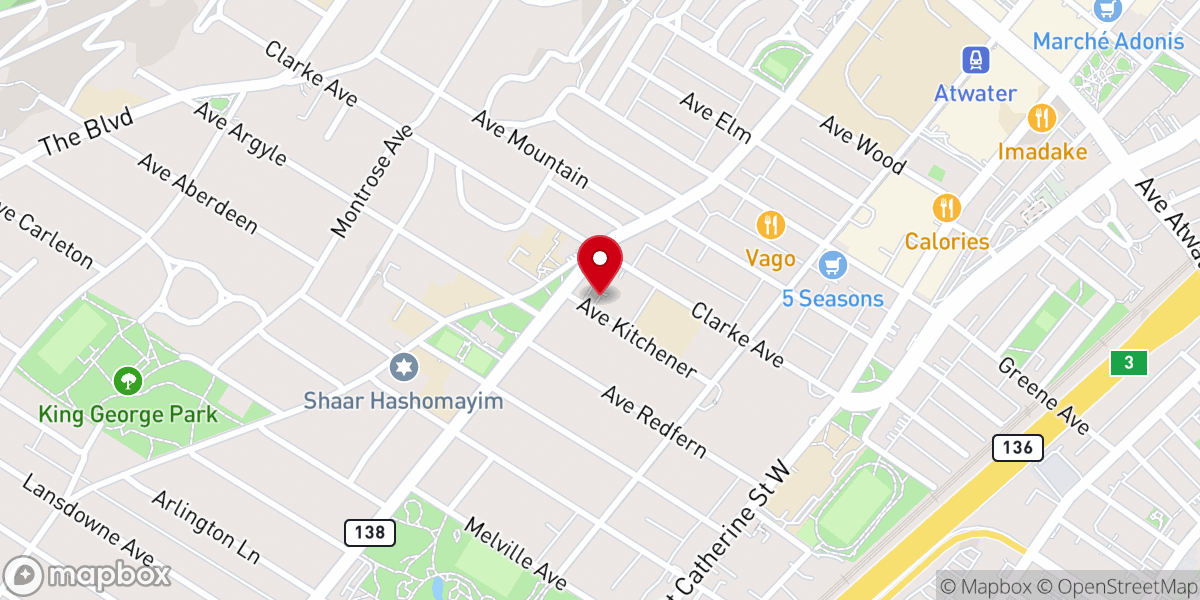 Map showing location of Ascension of Our Lord Catholic Church