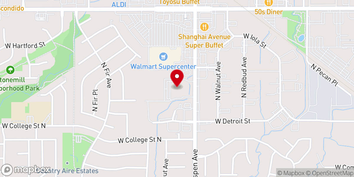 Map showing location of Immanuel Lutheran Christian Academy