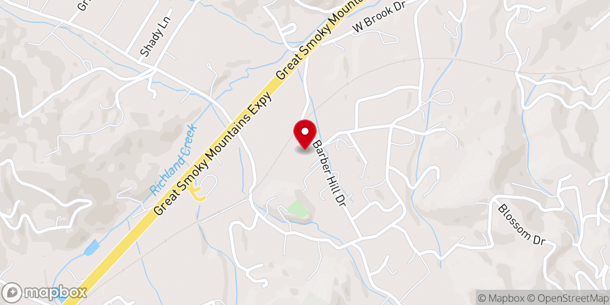 Map showing location of Journey Church