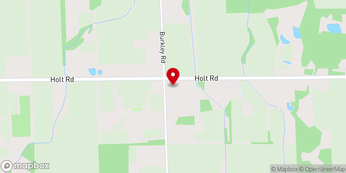 Map showing location of Wheatfield Church