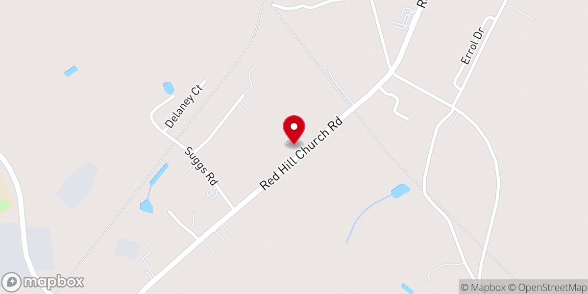 Map showing location of Recruiters For Christ Church - Food Distribution Center