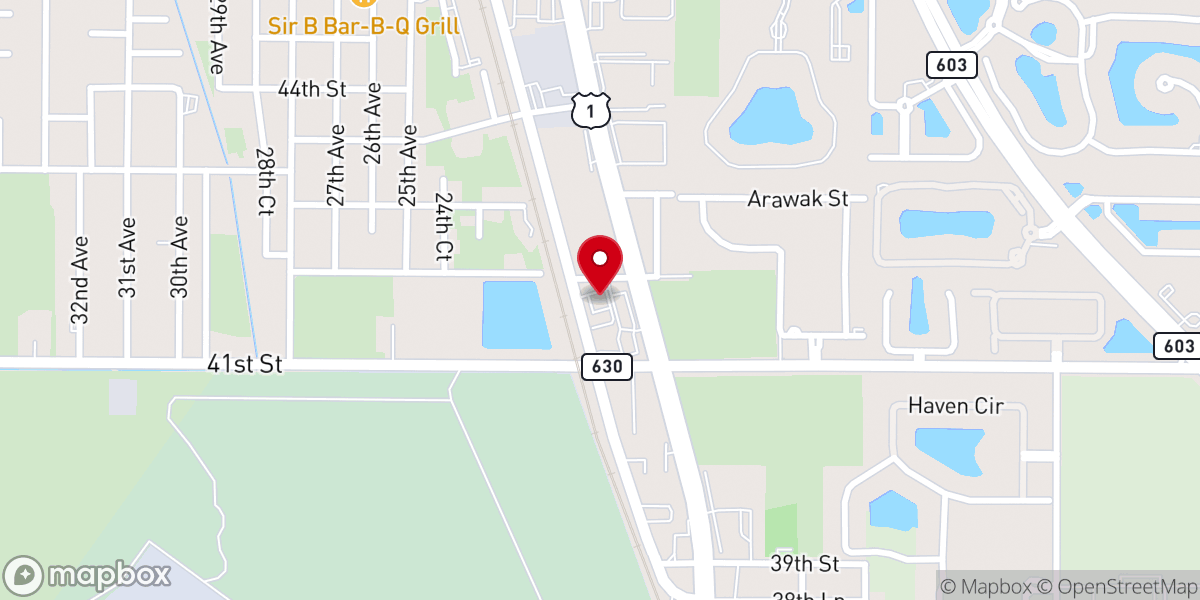 Map showing location of Faith Temple Evangelistic Church