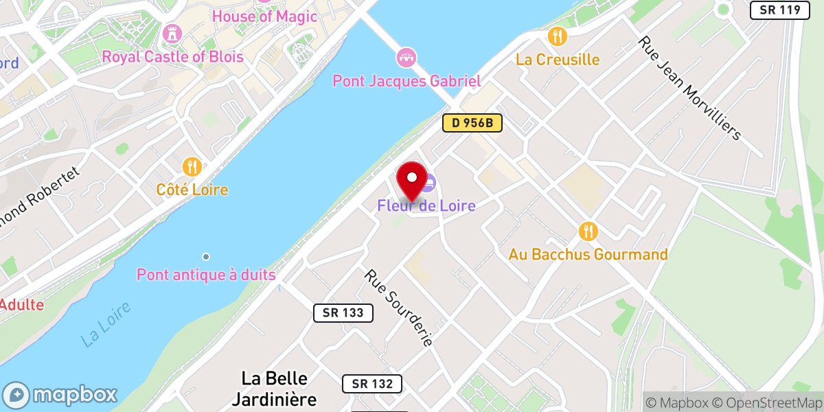 Map showing location of Église Saint-Saturnin
