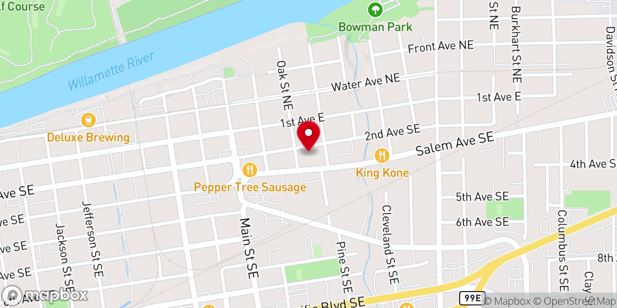 Map showing location of Apostolic Life Center