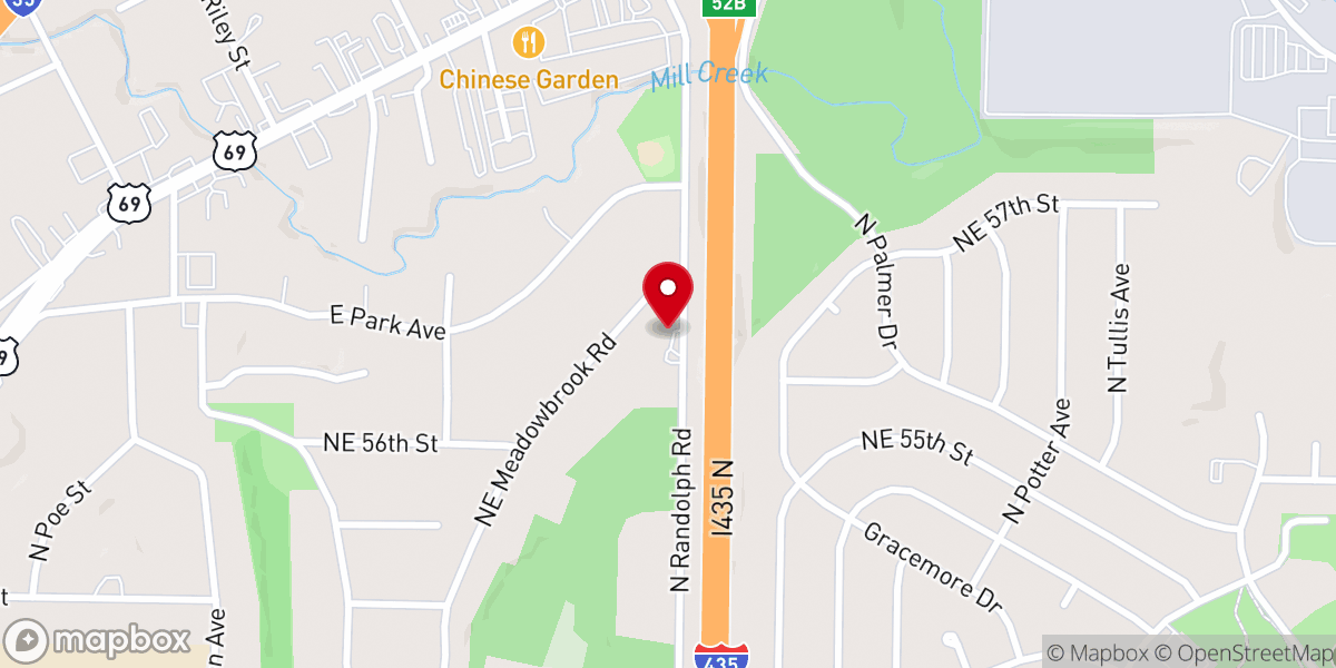 Map showing location of Moment of Truth Bible Church