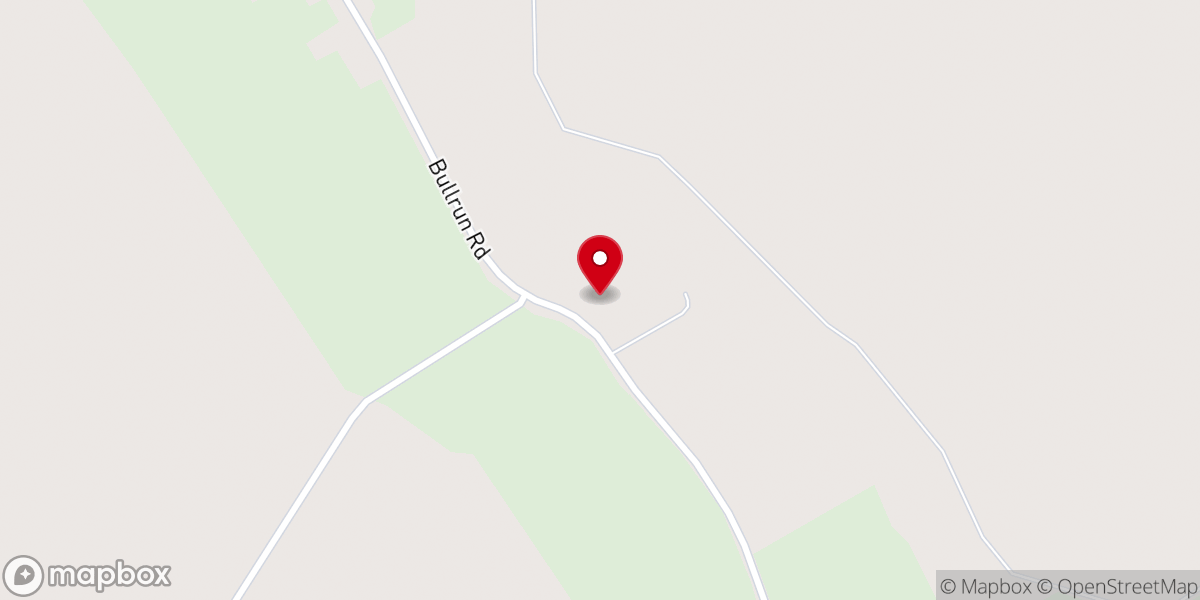 Map showing location of Buzzard Roost Church