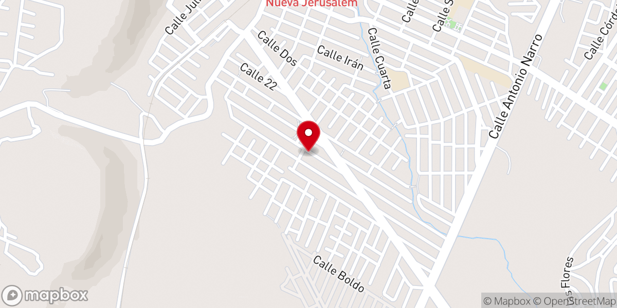 Map showing location of IECE 23 de Nov Iglesia Evangélica Cristiana Espiritual