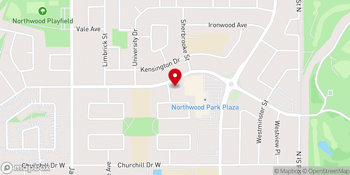 Map showing location of St Dominic's Church