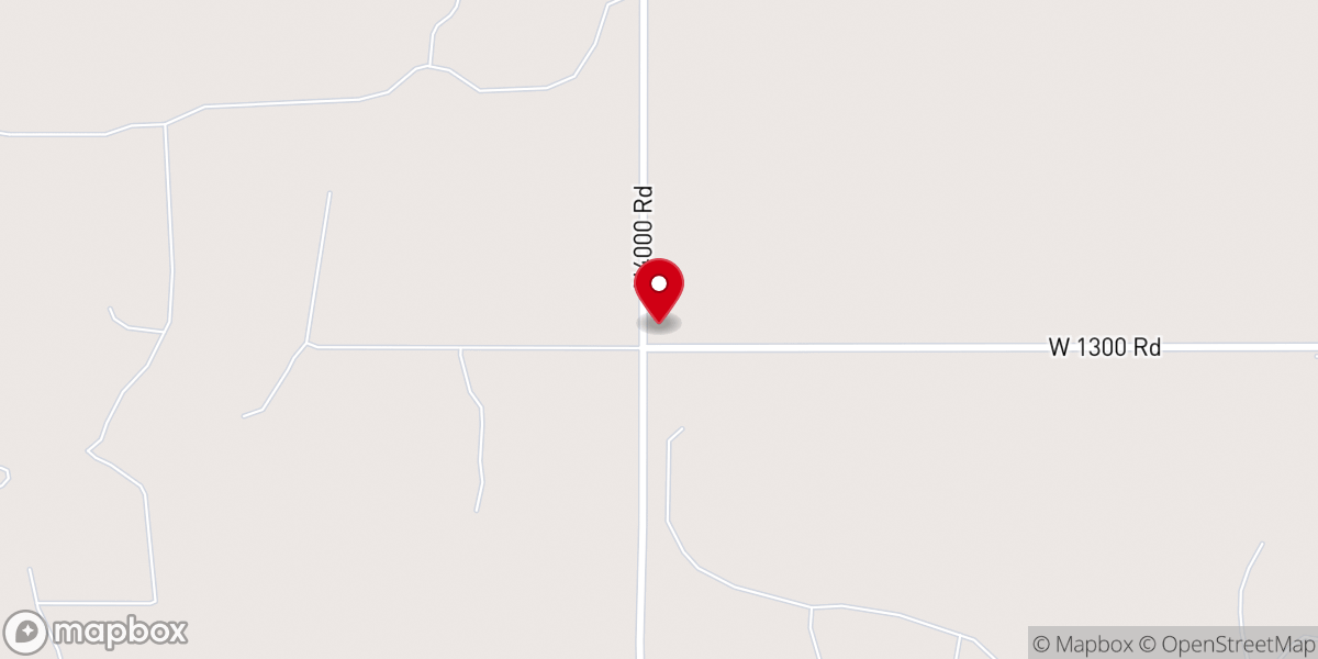 Map showing location of Rose Hill Community Baptist