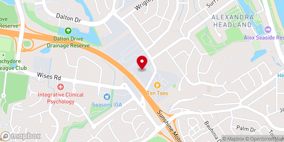 Map showing location of Anthem Church