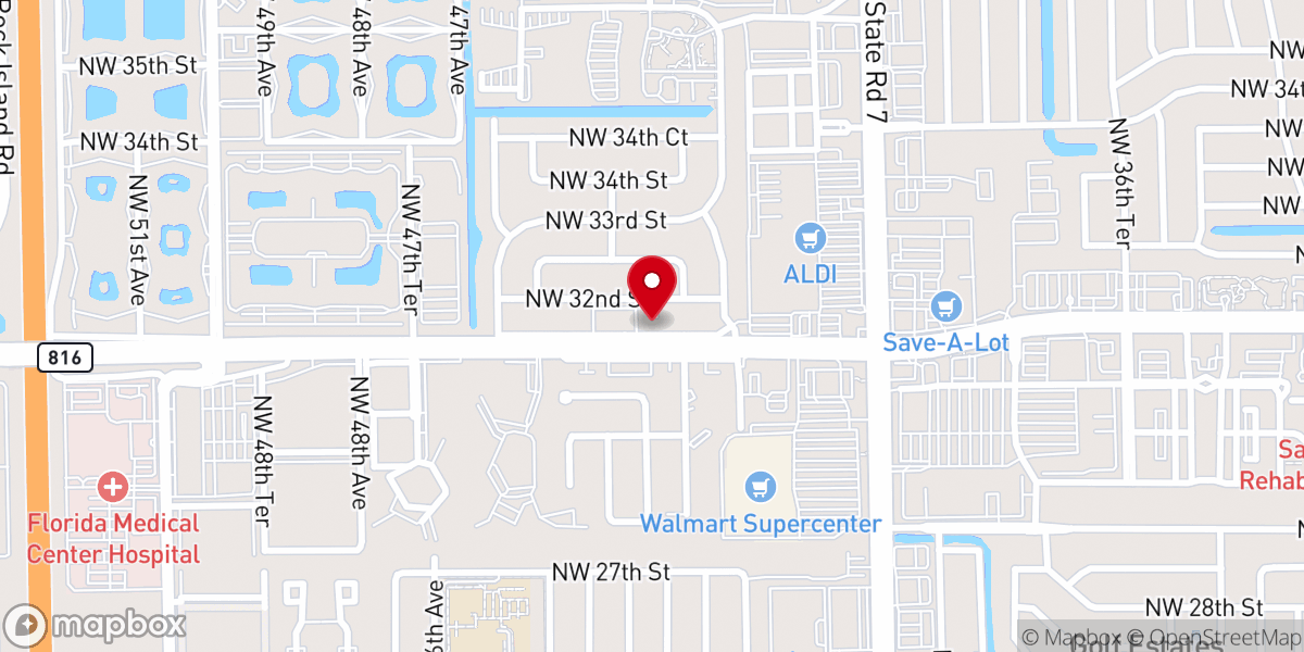 Map showing location of All Nations New Testament Church Of God Fellowship