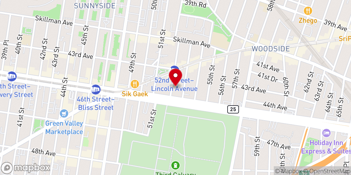 Map showing location of El Renuevo Christian Church
