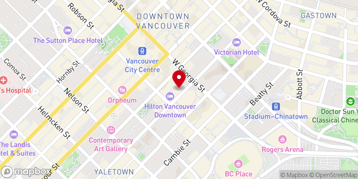Map showing location of Centre Church