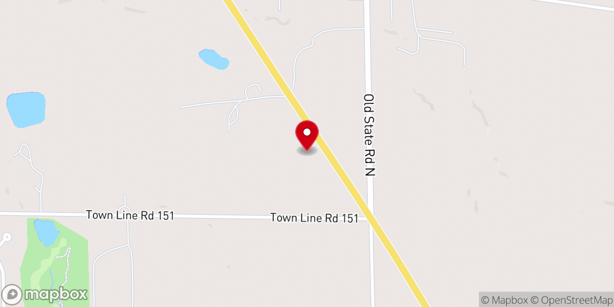 Map showing location of Norwalk Alliance Church