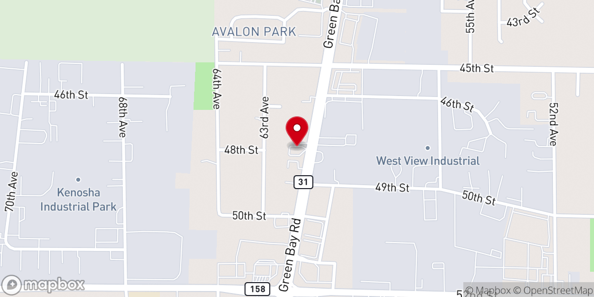 Map showing location of Church of Christ