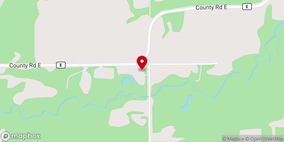 Map showing location of Our Saviors Free Lutheran Church