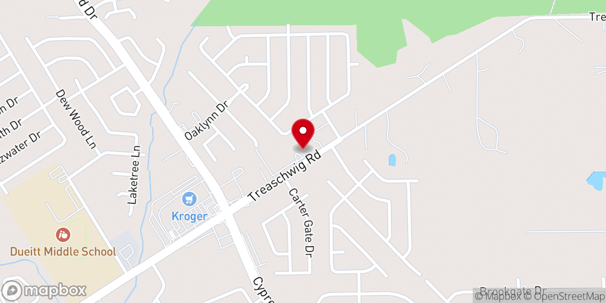 Map showing location of Springs of Living Water Church