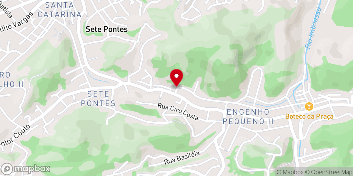 Map showing location of Igreja EVANGÉLICA UNIÃO PETECOSTAL