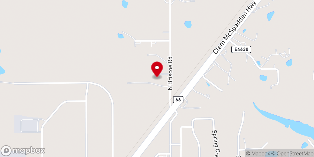 Map showing location of Claremore Restoration Church Of God