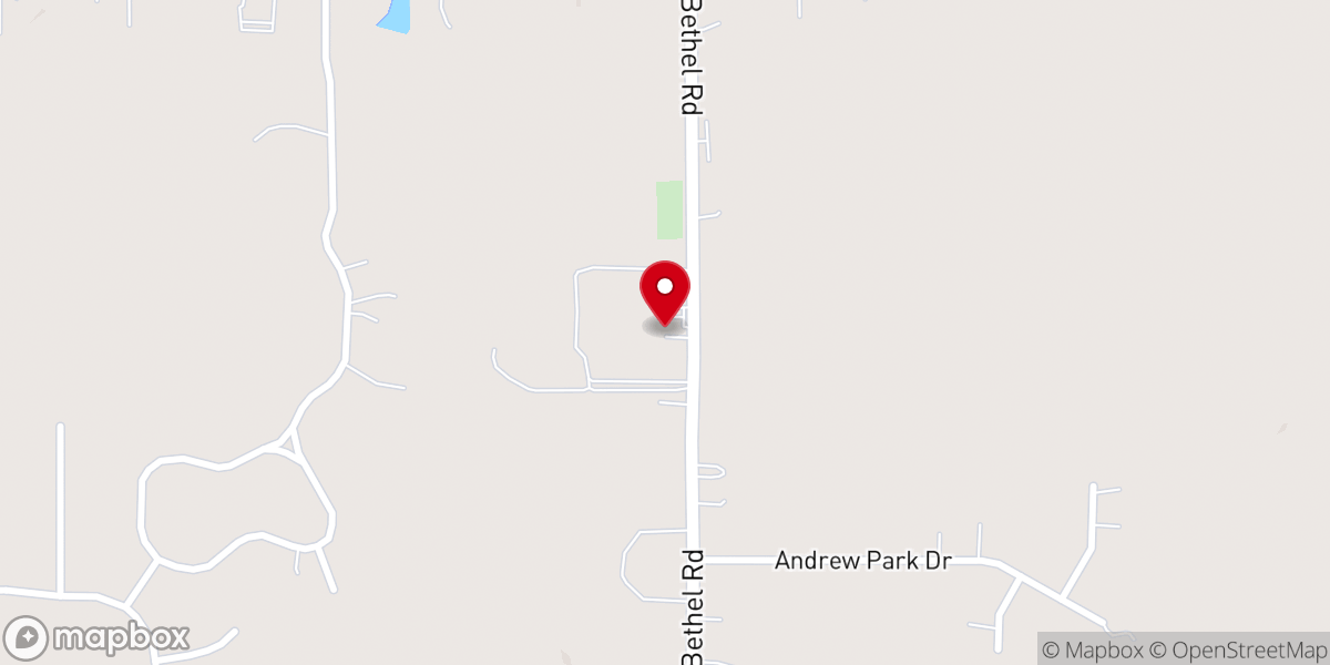 Map showing location of CityChurch For Olive Branch