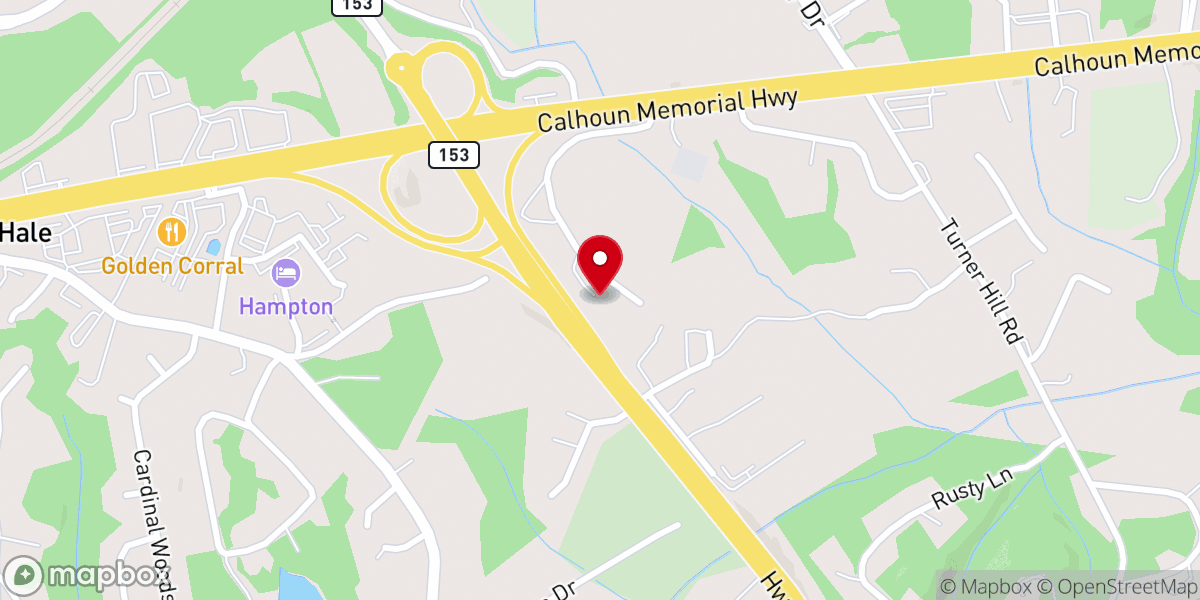 Map showing location of New Foundation Church