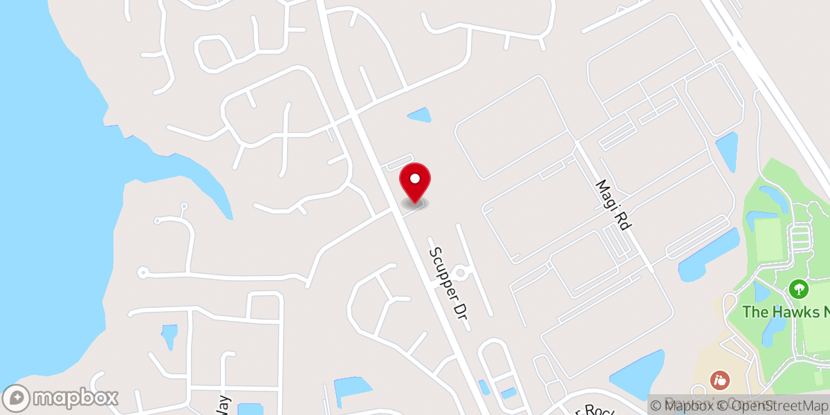 Map showing location of Tanner Plantation Community Church