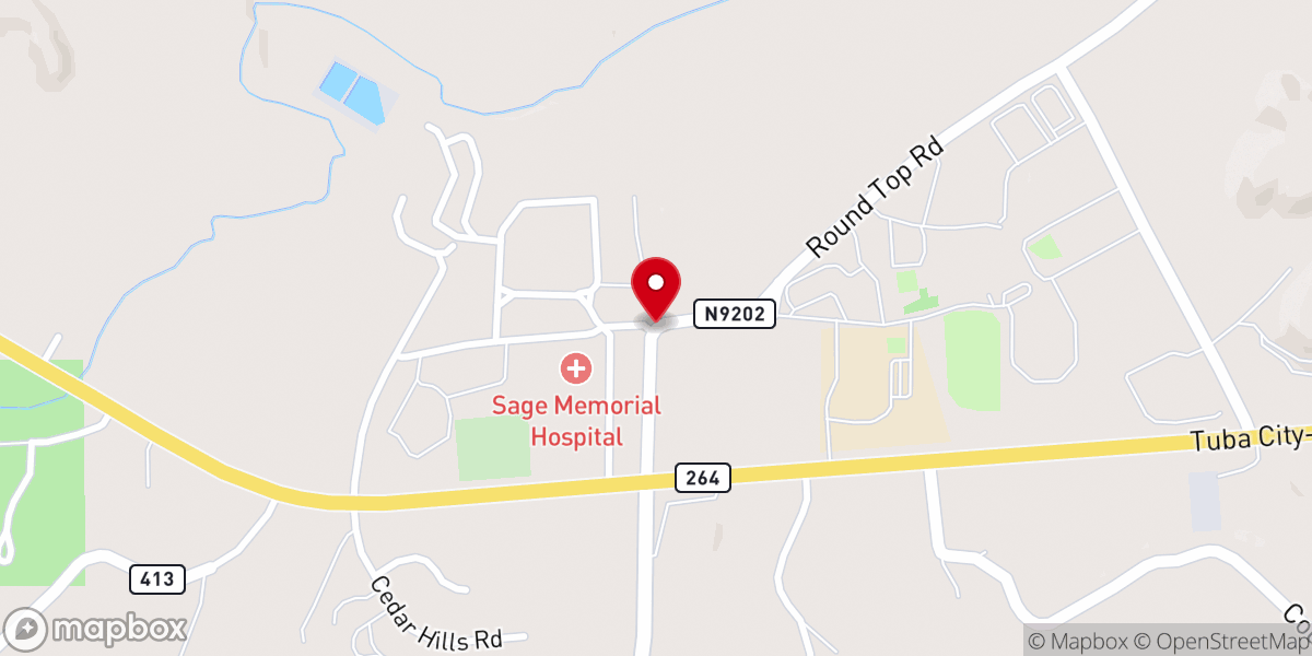Map showing location of Brothers of Sacred Heart