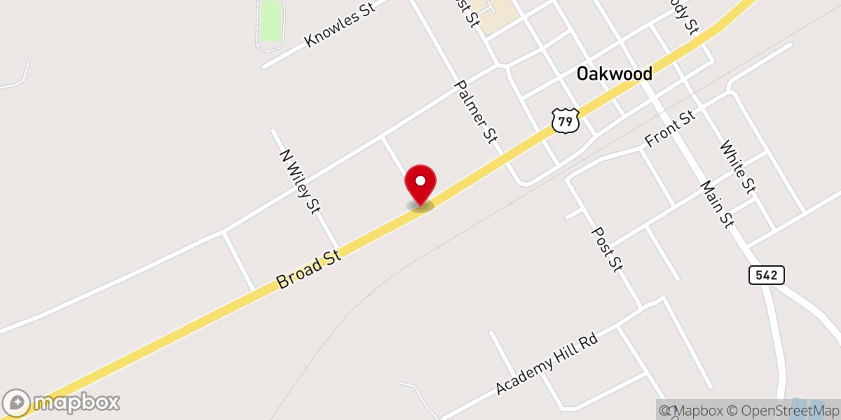 Map showing location of Spoken Word of Life Ministries