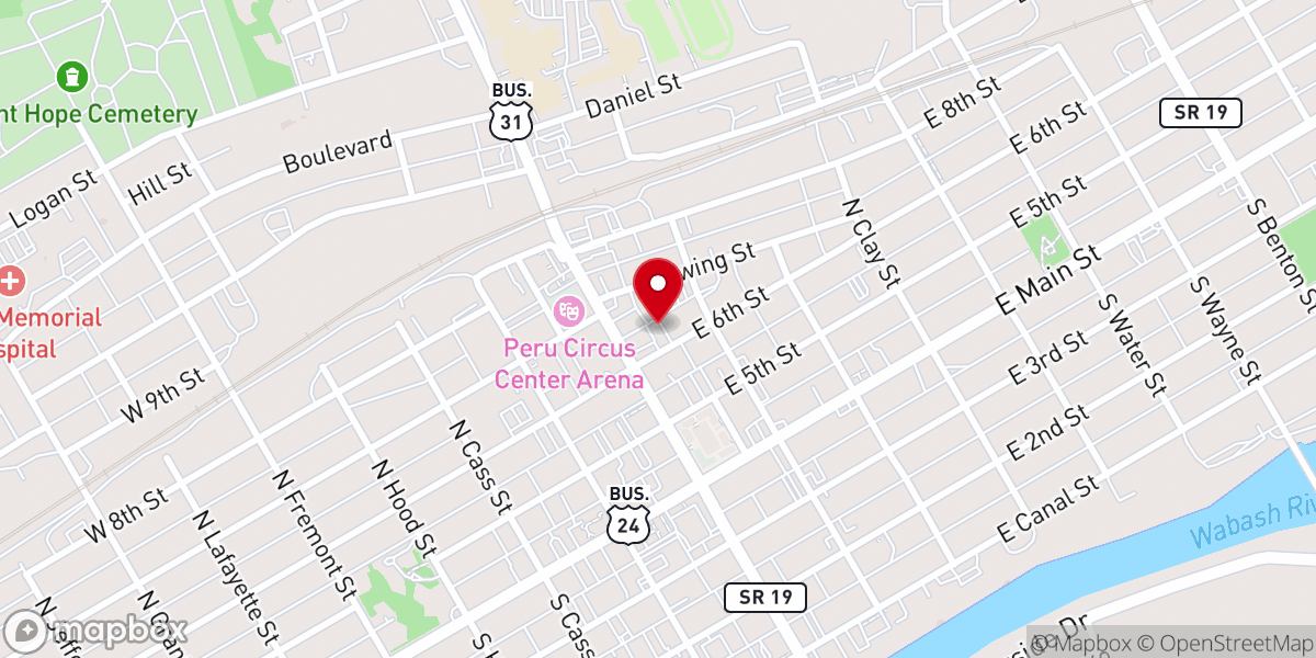 Map showing location of Story Church