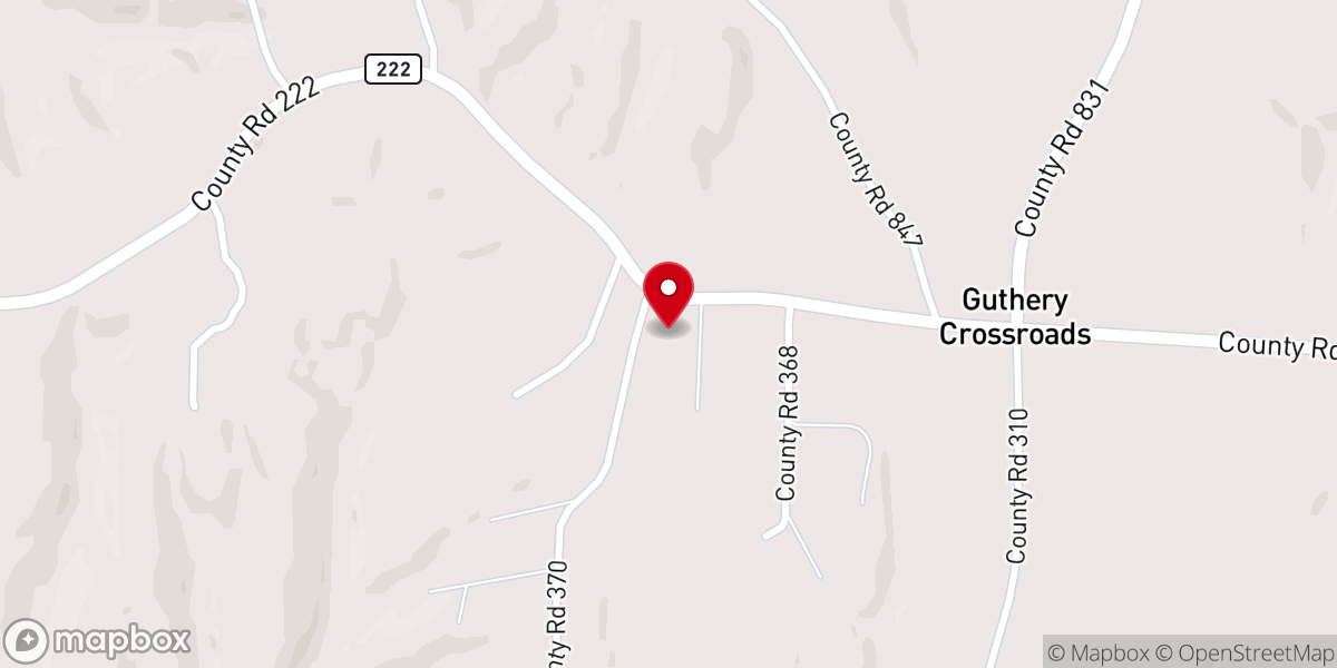 Map showing location of Logan Church of God