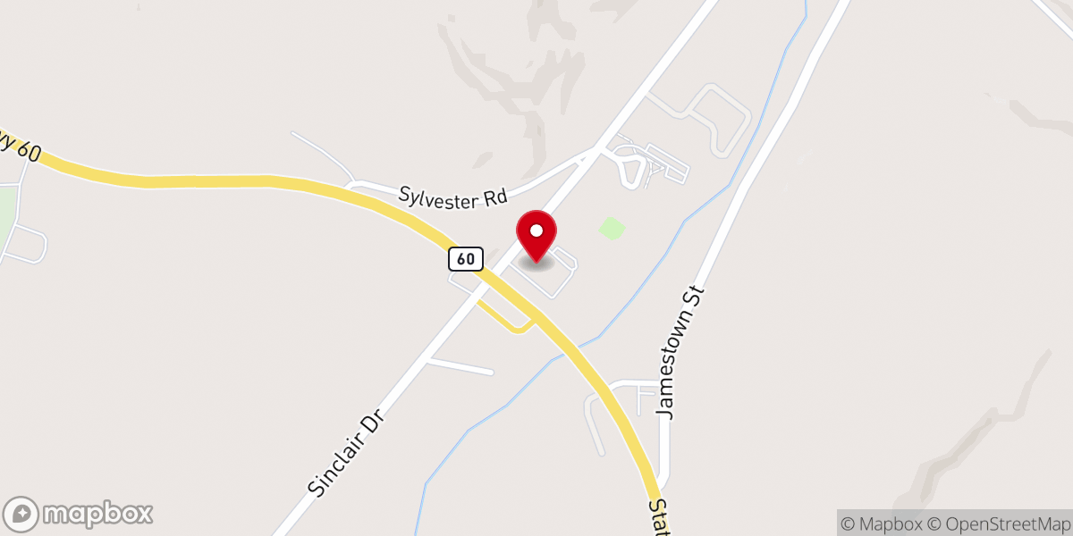 Map showing location of Park United Methodist Church