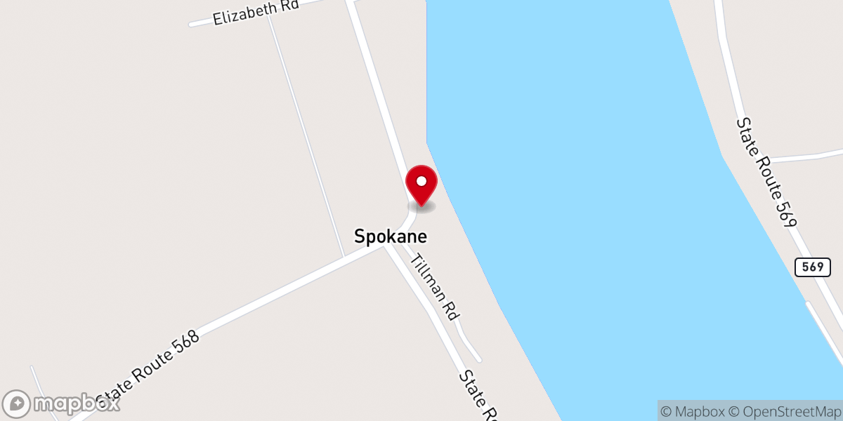 Map showing location of Duck's Nest II
