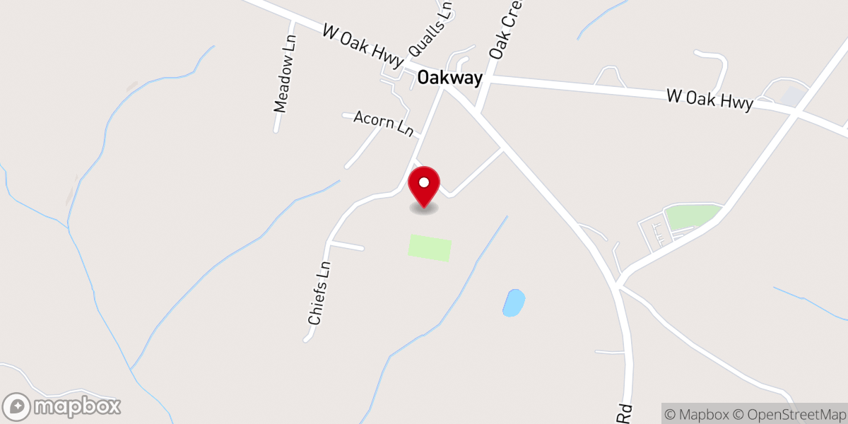 Map showing location of Redeemer church