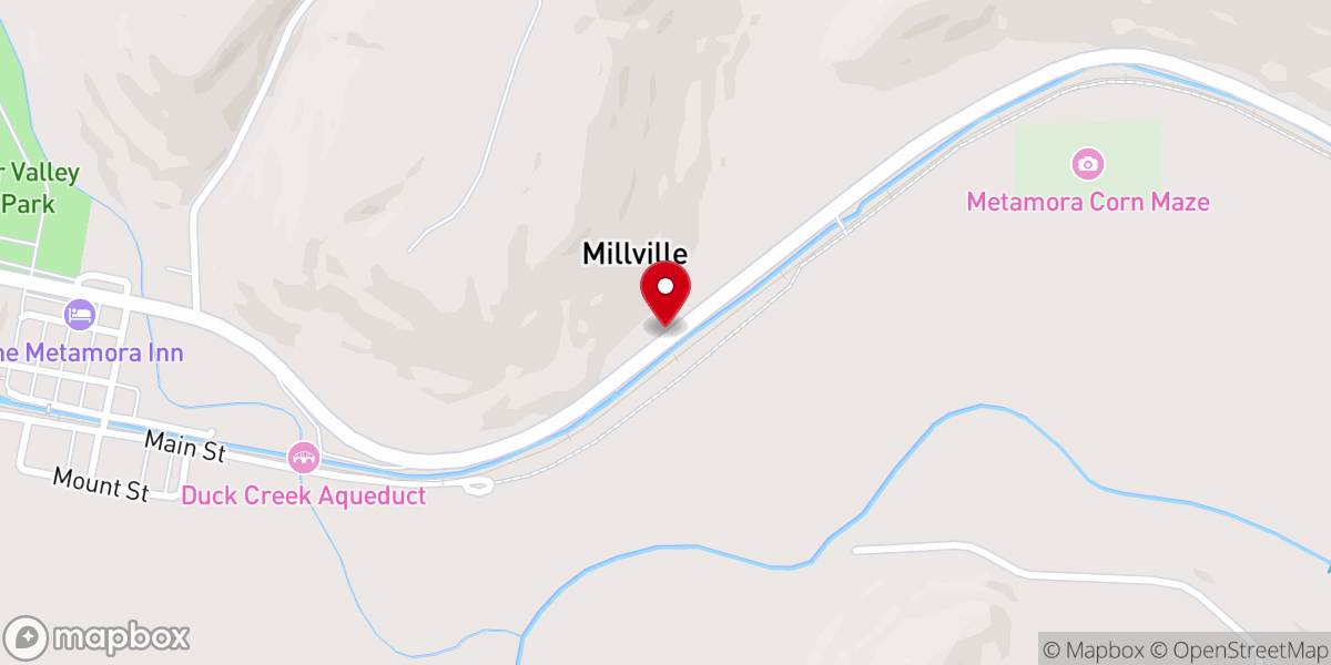 Map showing location of Greater Vision Ministries Fellowship Center
