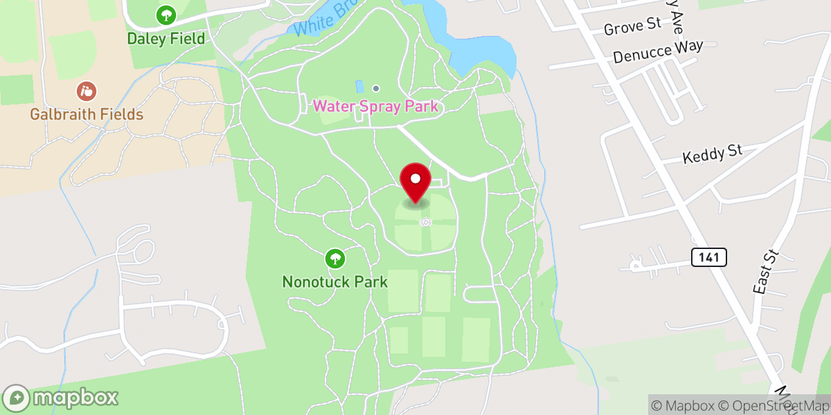 Map showing location of Nonotuck Park