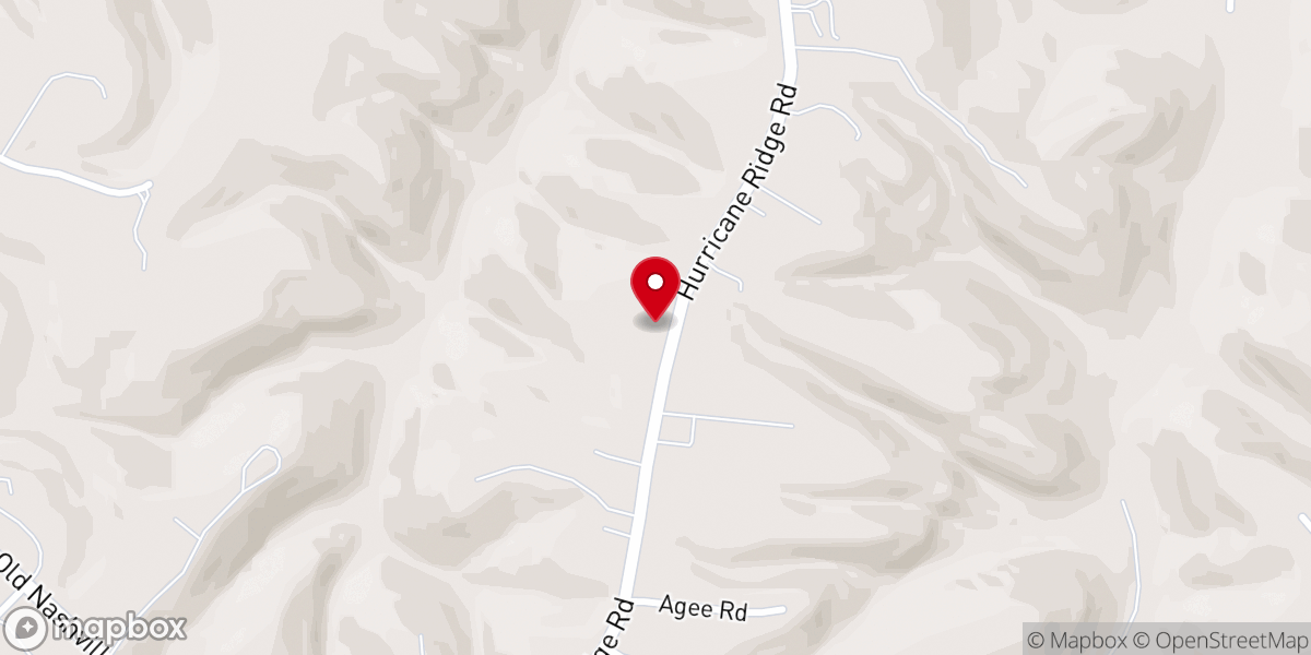 Map showing location of Indian Creek Baptist Church