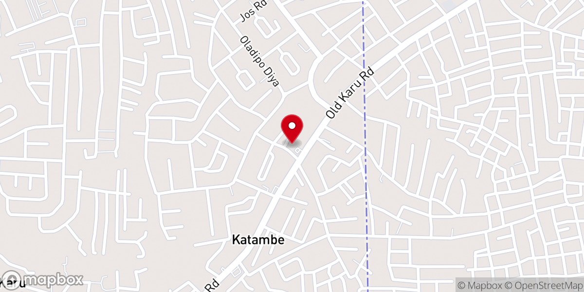 Map showing location of RCCG Our God Reigns Assembly, Abacha Road.